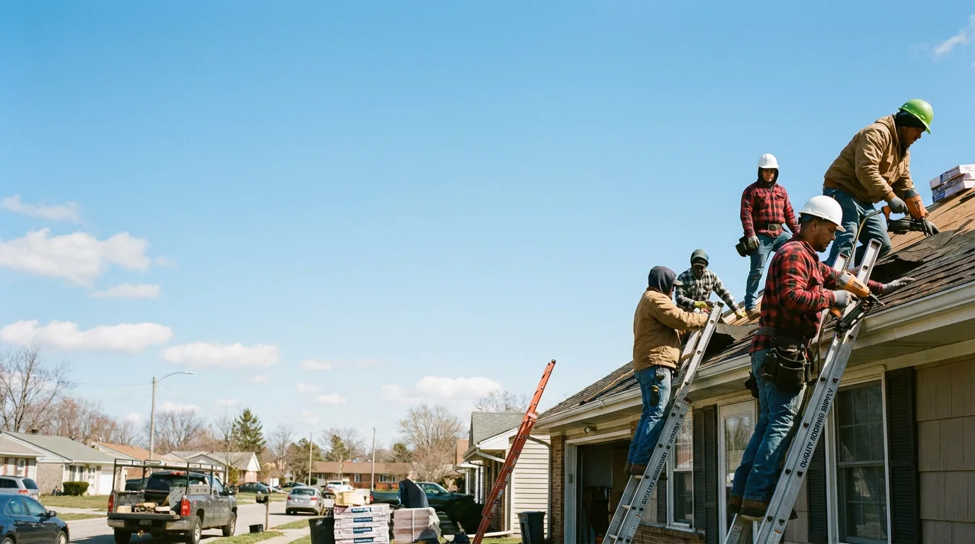 Roofing in Greenview, CA near me